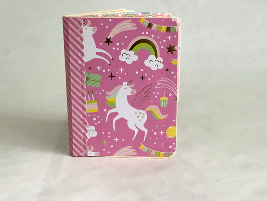Unicorn Birthday Gift Folio